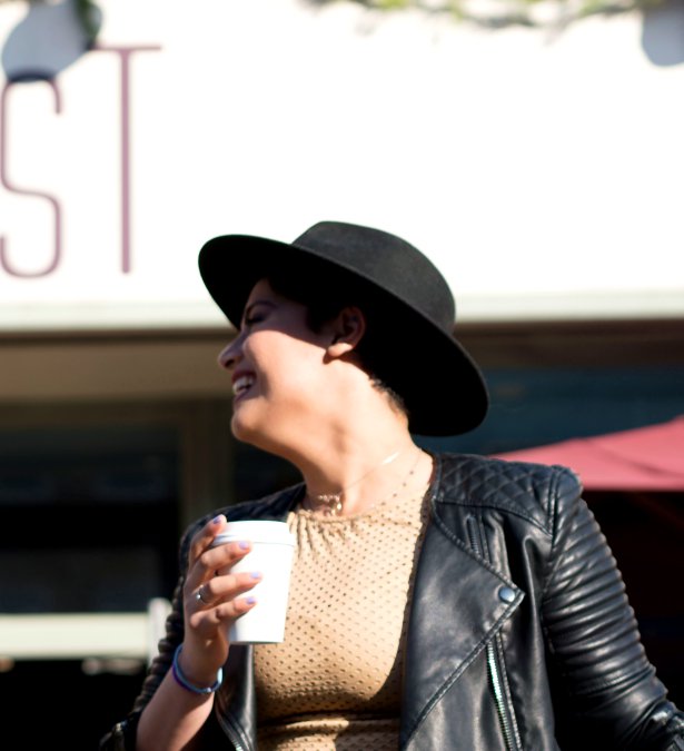 outside of tryst coffee shop in Adams Morgan 