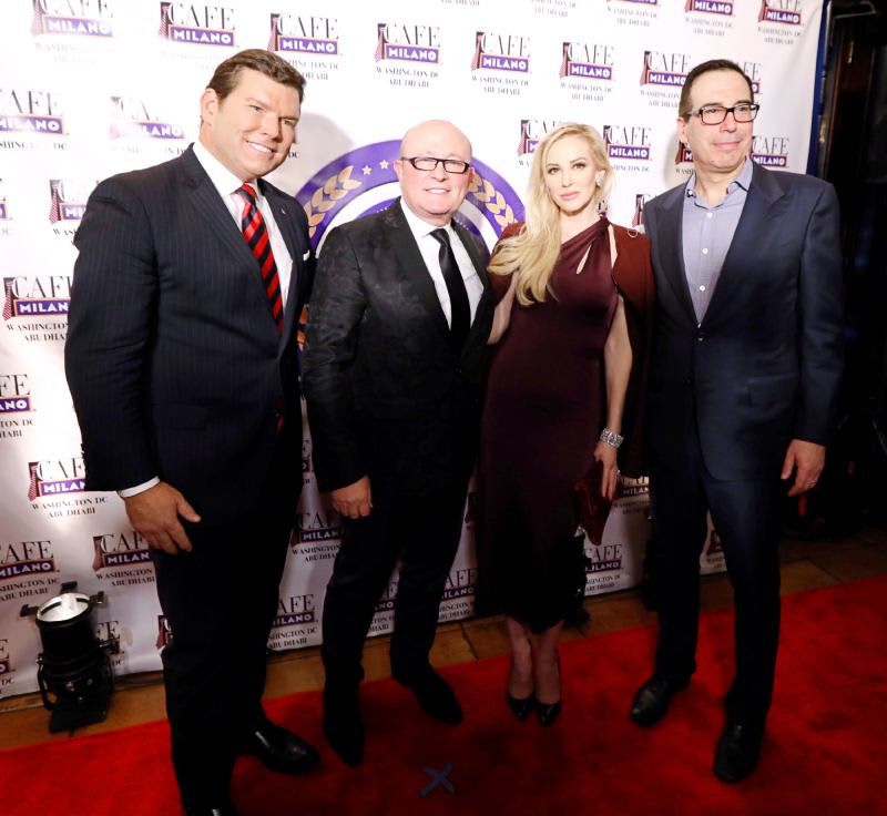 steven-mnuchin-wife-bret-beir-cafe-milano