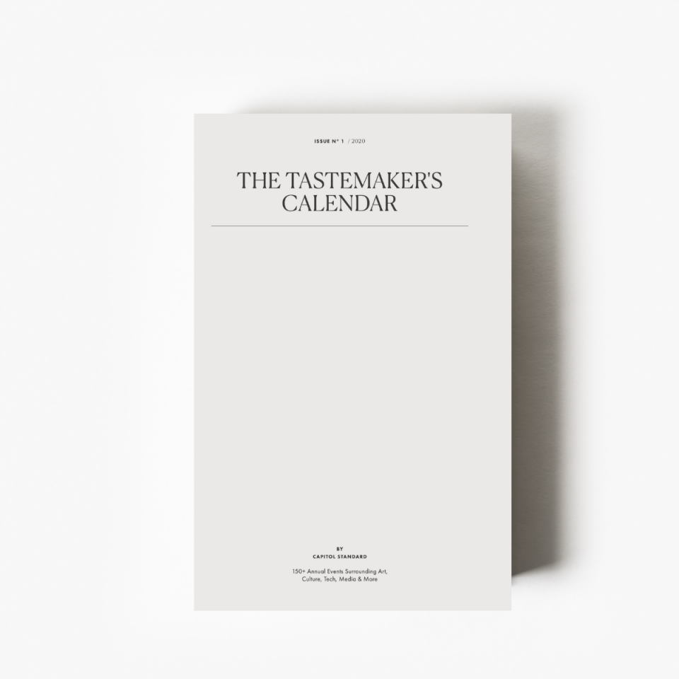 the tastemakers calendar